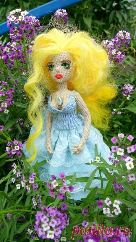 Каркасная куколка по МК Марии Смолиной куколка Бонита. Анжелика, маркиза ангелов.