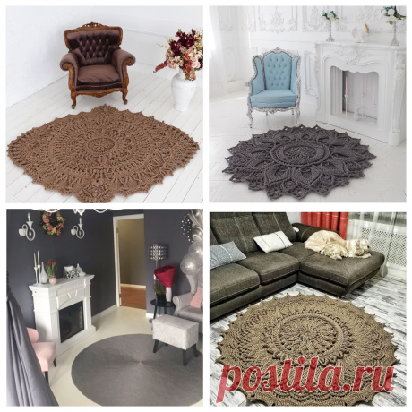 Знакомство с мастерами. Ковромания Оксаны Лисовой | Мамины Ручки. Вязание, рукоделие | Яндекс Дзен
