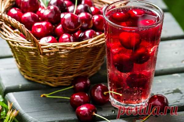 Компот из вишни на зиму, рецепт на 3 литровую банку