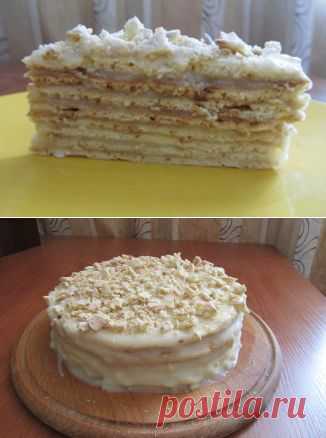 Потряающе вкусный и нежный торт на сковородке "Волшебный"