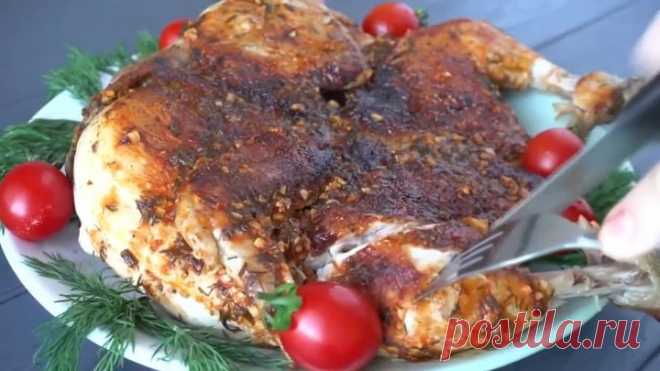 ЦЫПЛЕНОК ТАБАКА (Пошаговый рецепт) ☆ САМЫЙ ВКУСНЫЙ РЕЦЕПТ ☆ Цыпленок тапака