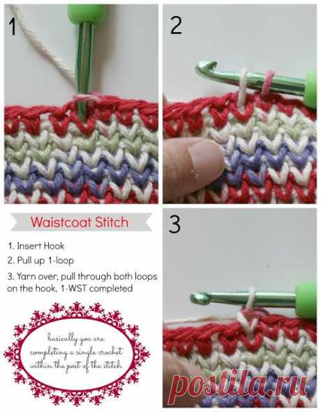 An Old Crochet Stitch, Done in a New Way Oombawka Design Crochet