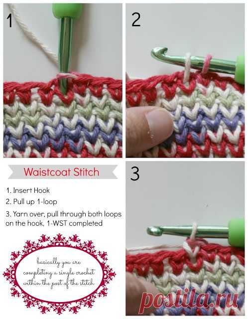 An Old Crochet Stitch, Done in a New Way Oombawka Design Crochet