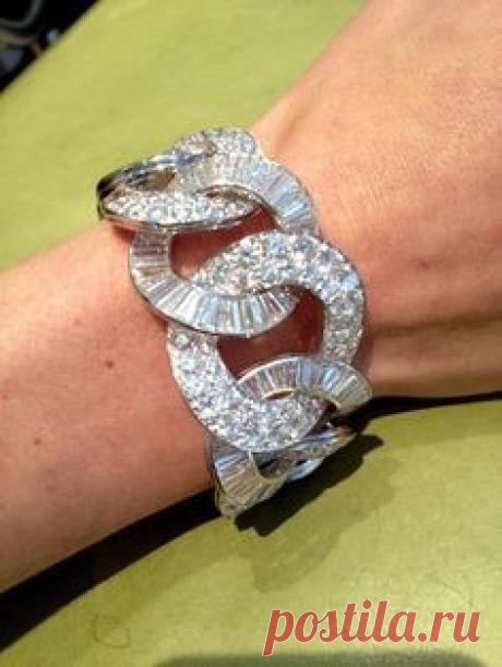 David Webb Diamond Bracelet