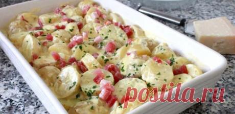 Kartoffeln alla carbonara | Top-Rezepte.de