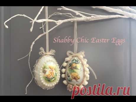 Shabby Chic Easter Eggs