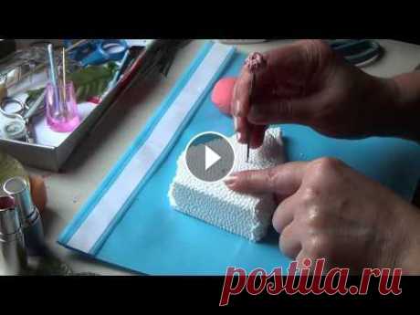 Изделия из ХОЛОДНОГО ФАРФОРА!!!! Эти цветы сделаны из холодного фарфора, это материал который я сама делаю дома. В этом видео я хочу показать что можно сделать из холодного фарфора!!!...