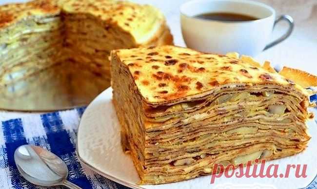Вкусные Блинчатые пироги, выбираем свой вариант.