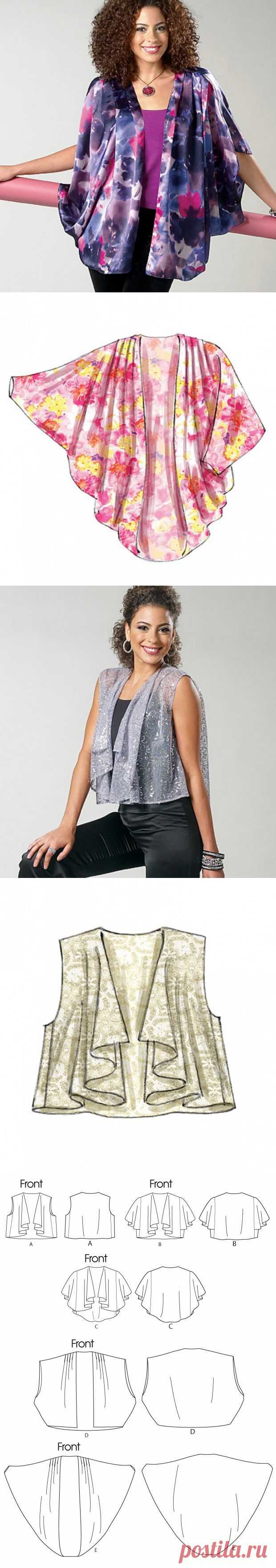 Туника-распашонка