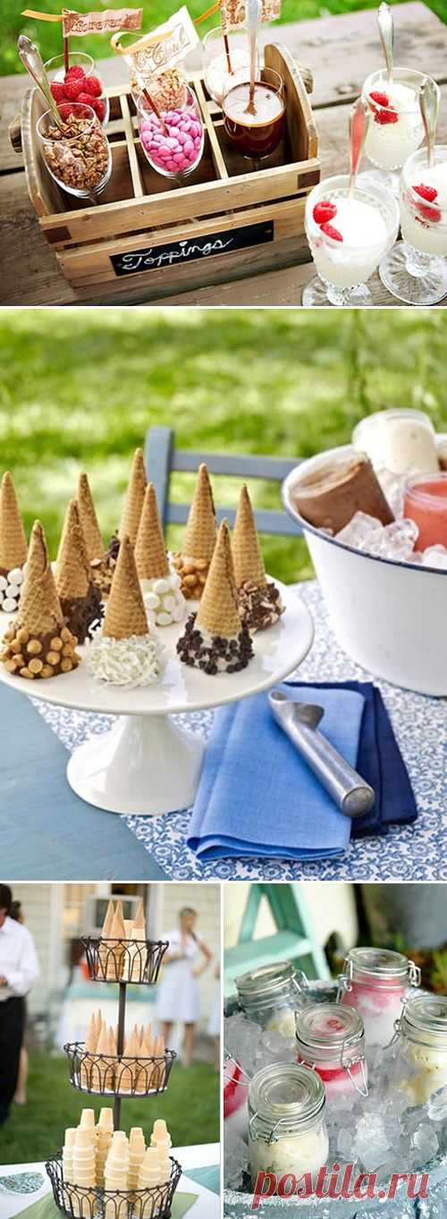 Kid's Birthday Party Ideas - Ice Cream Social Birthday Party