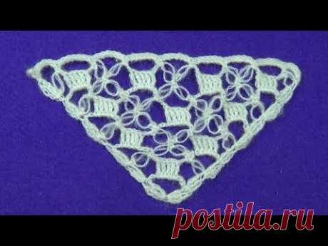 Узор Соломоновы петли и квадратики