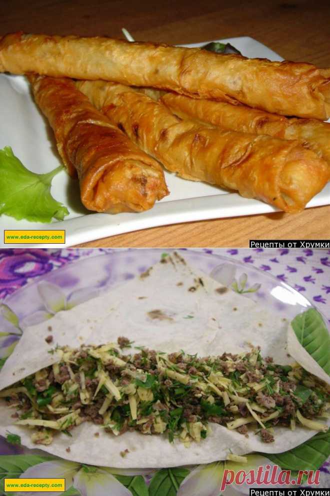 Закуска из лаваша