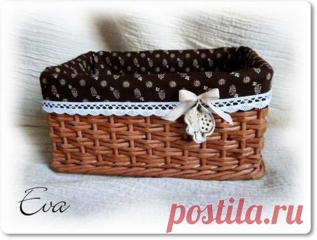 Как сделать корзинку.