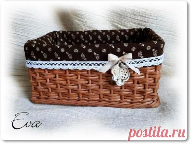 Как сделать корзинку.