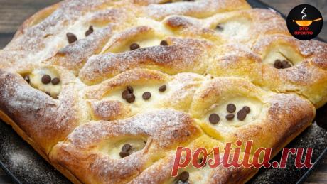 Булочки, которые не черствеют. Самое мягкое и удачное тесто. Сегодня пеку с творогом. | Евгения Полевская | Это просто | Яндекс Дзен