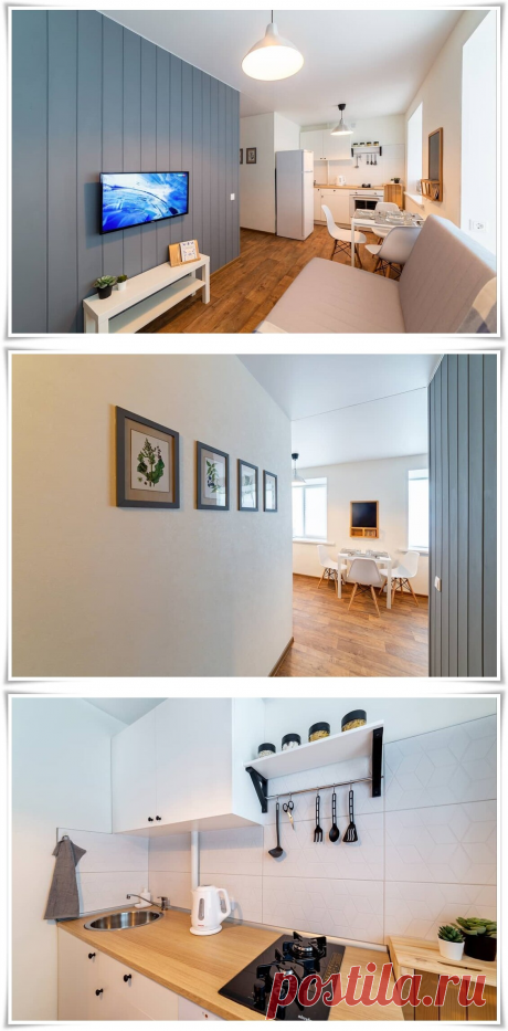 Самая удачная переделка обычной хрущёвки 31 м.кв практически в двушку | Стильный Дом | Яндекс Дзен