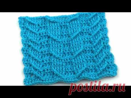 Принцип вязания крючком неравномерных кос   The principle of crocheting uneven braids