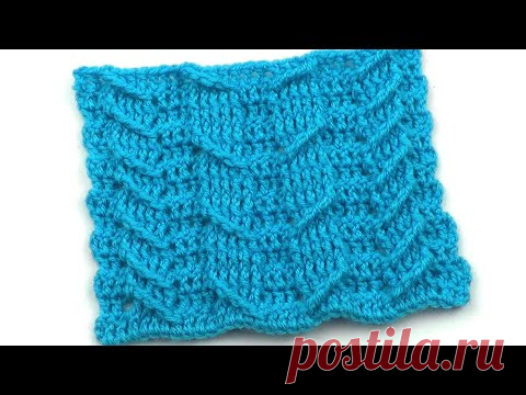Принцип вязания крючком неравномерных кос   The principle of crocheting uneven braids