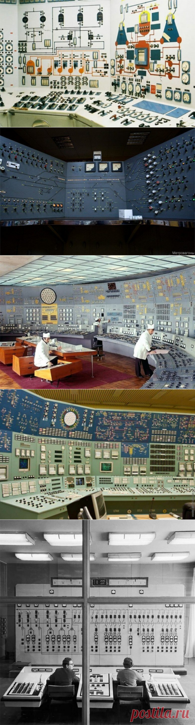 Строгость и красота комнат управления советской эпохи / Назад в СССР / Back in USSR