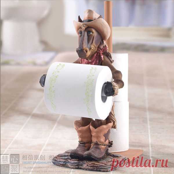 Креативные держатели туалетной бумаги (28 фото)