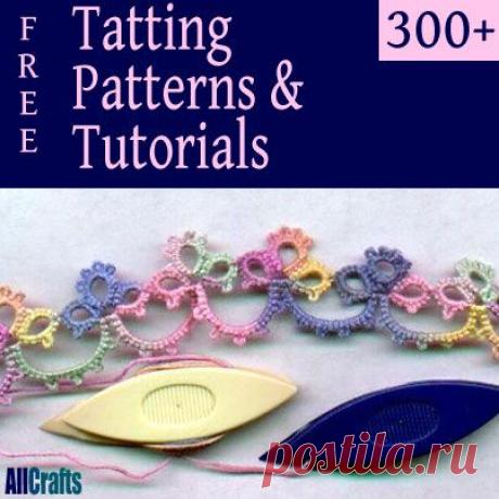 Over 300 Free Tatting Patterns and Projects, How To Tatting Guides, Charts and More at AllCrafts!