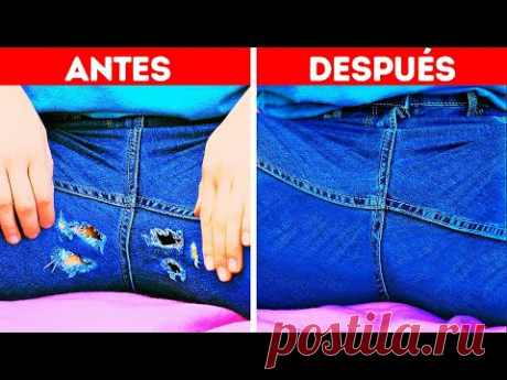 25 TRUCOS FÁCILES DE REPARACIÓN DE ROPA QUE SALVARÁN TU DÍA
