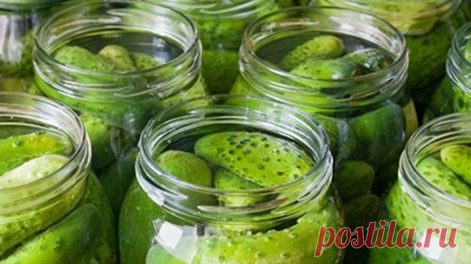 Огурцы которые не взрываются Просто, быстро, вкусно и все огурцы хрустят! И не надо ничего стерилизовать и кипятить!