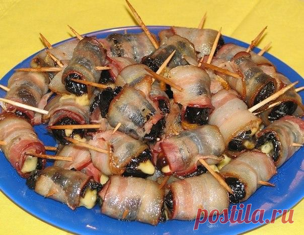 Невероятно вкусная закуска с черносливом