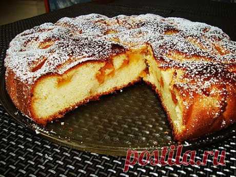 (+1) - Пирог с абрикосами | Любимые рецепты