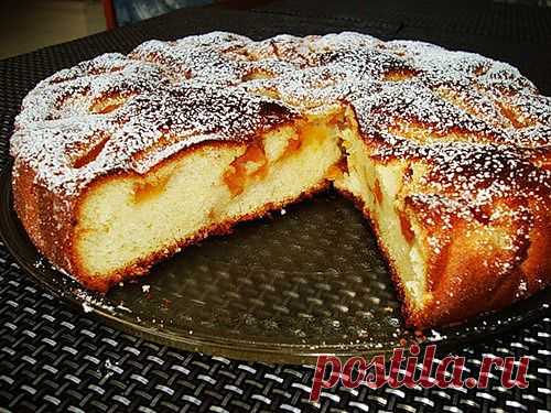 (+1) - Пирог с абрикосами | Любимые рецепты