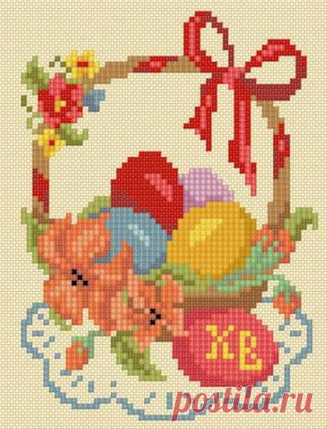 - К Пасхе - Схемы - Православной умелице