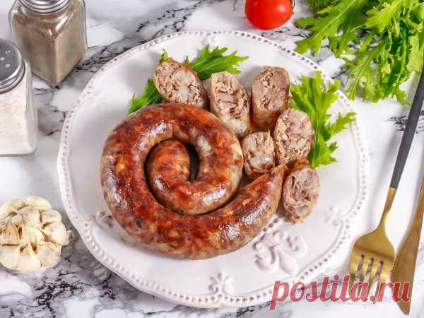 Колбаса из свиной головы в домашних условиях — рецепт с фото пошагово