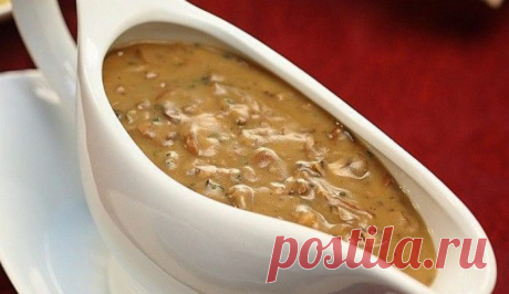 ГРИБНОЙ СОУС СО СЛИВКАМИ Вкусно и просто