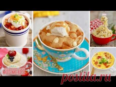 Make-Ahead Microwave Mug Meals (Mug Blondie, Fettuccini Alfredo, Chili & More!)