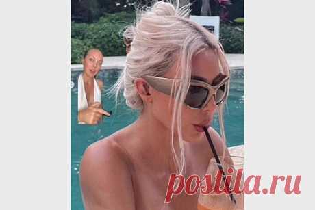 Ким Кардашьян уличили в неудачном фотошопе из-за искаженной воды в бассейне. Коммерческий фотограф Кэролайн Росс уличила американскую телезвезду Ким Кардашьян в неудачном применении инструментов ретуши на рекламных фото наушников бренда Beats. Специалист заявила, что знаменитость использовала фотошоп на снимках, чтобы сделать свою шею визуально тоньше.