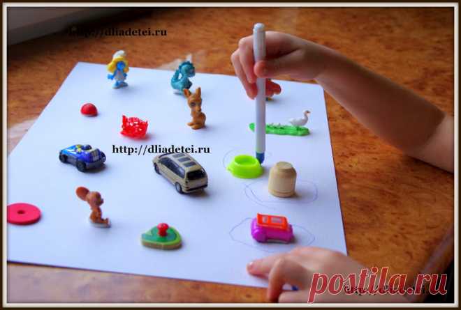 Игра-обводилка на скорую руку - Наши дети - Для детей!