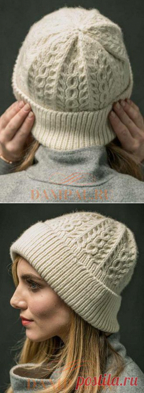 Теплая вязаная шапка «Wayworn» | DAMские PALьчики. ru