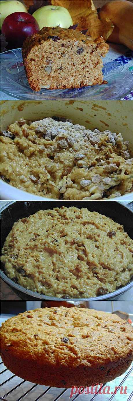 Коврижка с орехами и изюмом (без меда). | Давай поговорим
