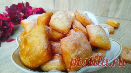 Воздушные подушечки к чаю –