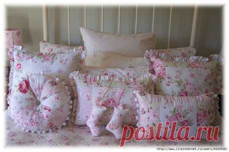 Винтажные подушки