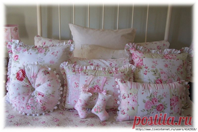 Винтажные подушки