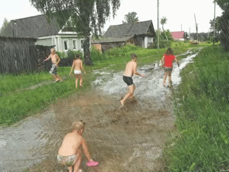 Мой дождь из детства...