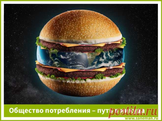 Общество потребления – путь в никуда Статья о том, что такое идеология потребления, и как она привела человечество к экологическому, духовно-нравственному, интеллектуальному коллапсу.