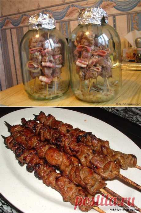 Как приготовить шашлык без углей и мангала