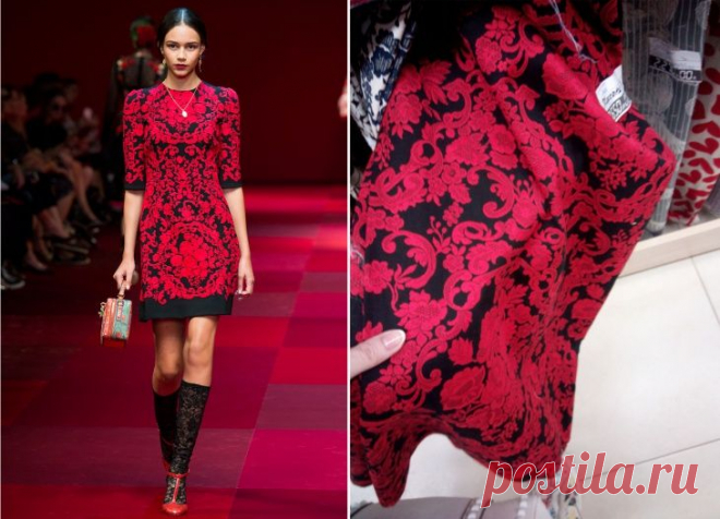 Мастер-класс пошив платья от Dolce & Gabbana / Платья Diy / Своими руками - выкройки, переделка одежды, декор интерьера своими руками - от ВТОРАЯ УЛИЦА