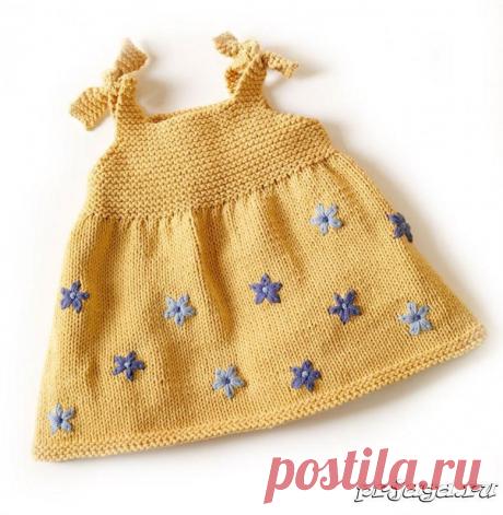 Детский солнечный сарафан