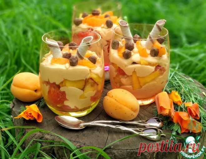 Творожно-фруктовый десерт – кулинарный рецепт