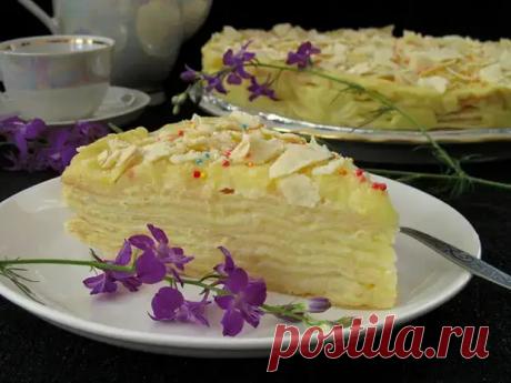 "Мокрый" Наполеон с пломбиром - Будет вкусно - Медиаплатформа МирТесен