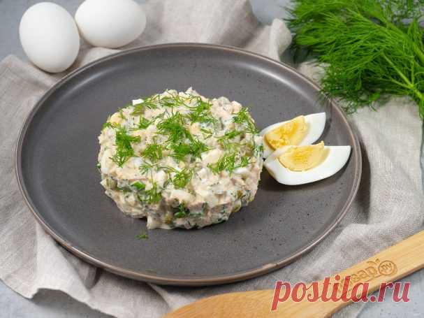 Салат с тунцом и горошком - пошаговый рецепт с фото на Повар.ру