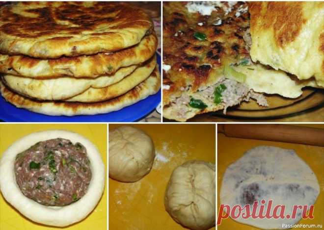 Чудесные хычины Готовим блюдо карачаевской и балкарской кухни. Это вкусно!🥘🌮🥟🌭— много-много мяса, плюс много-много зелени Для теста: 1 стакан кефира, 1 яйцо (но можно и без яиц), масло сливочное 2 столовые ложки, сахар — 1-2 ст. ложки, соль 1 чайная...
